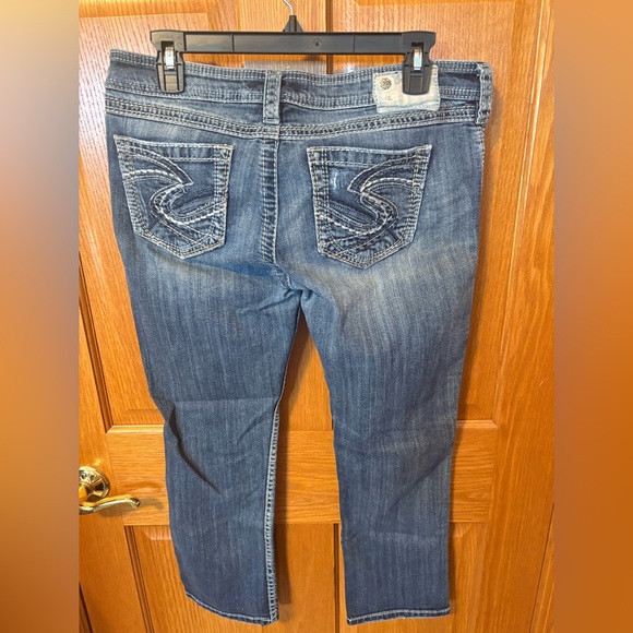 Silver Twisted Capri Size 29 - Picture 4 of 7